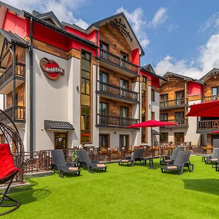 リゾート Amarena - Breakfast Included In The Price Swimming Pool Sauna Hammam Jacuzzi Restaurant Inexpensive And Delicious Food Parking Area Barbecue 400 M To Lift 1 And 4*