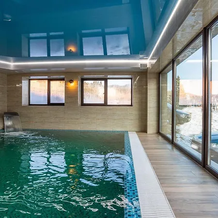 Amarena - Breakfast Included In The Price Swimming Pool Sauna Hammam Jacuzzi Restaurant Inexpensive And Delicious Food Parking Area Barbecue 400 M To Lift 1 And Bukovel