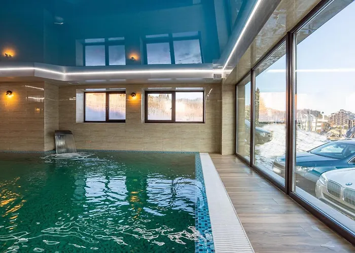 Amarena - Breakfast Included In The Price Swimming Pool Sauna Hammam Jacuzzi Restaurant Inexpensive And Delicious Food Parking Area Barbecue 400 M To Lift 1 And Bukovel