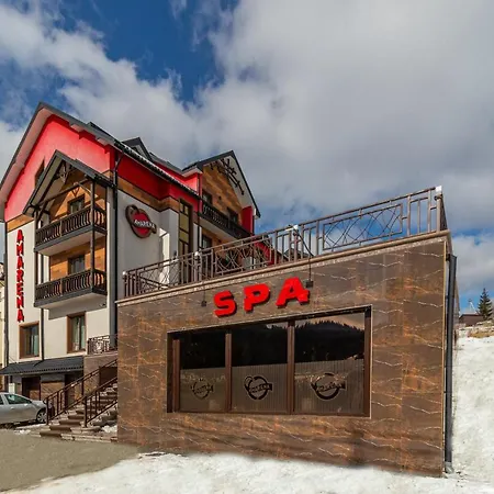 Курортный комплекс Amarena - Breakfast Included In The Price Swimming Pool Sauna Hammam Jacuzzi Restaurant Inexpensive And Delicious Food Parking Area Barbecue 400 M To Lift 1 And