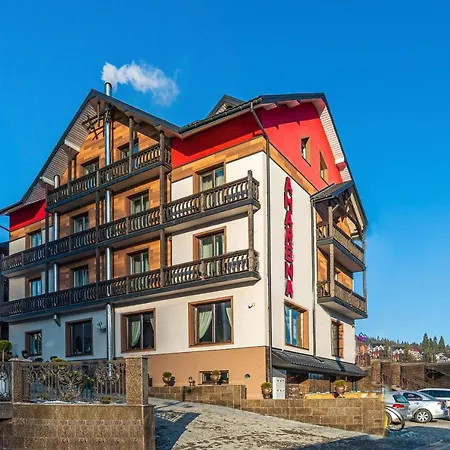 Amarena - Breakfast Included In The Price Swimming Pool Sauna Hammam Jacuzzi Restaurant Inexpensive And Delicious Food Parking Area Barbecue 400 M To Lift 1 And Resort Bukovel